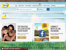 Tablet Screenshot of florastrongheart.co.za